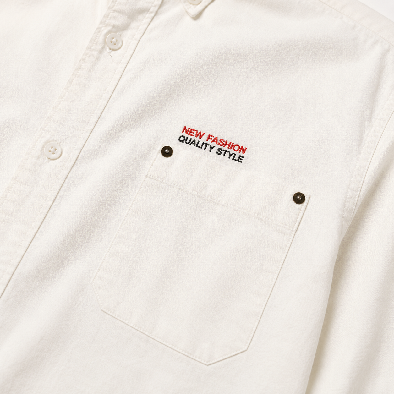 The Sterling Shirt – Ivory White