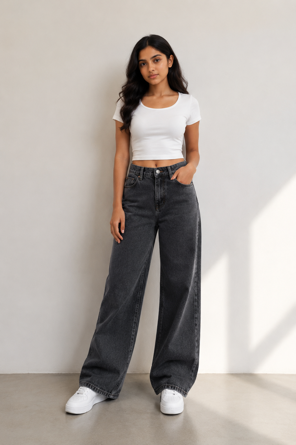 Urban Ash Wide-Leg Jeans