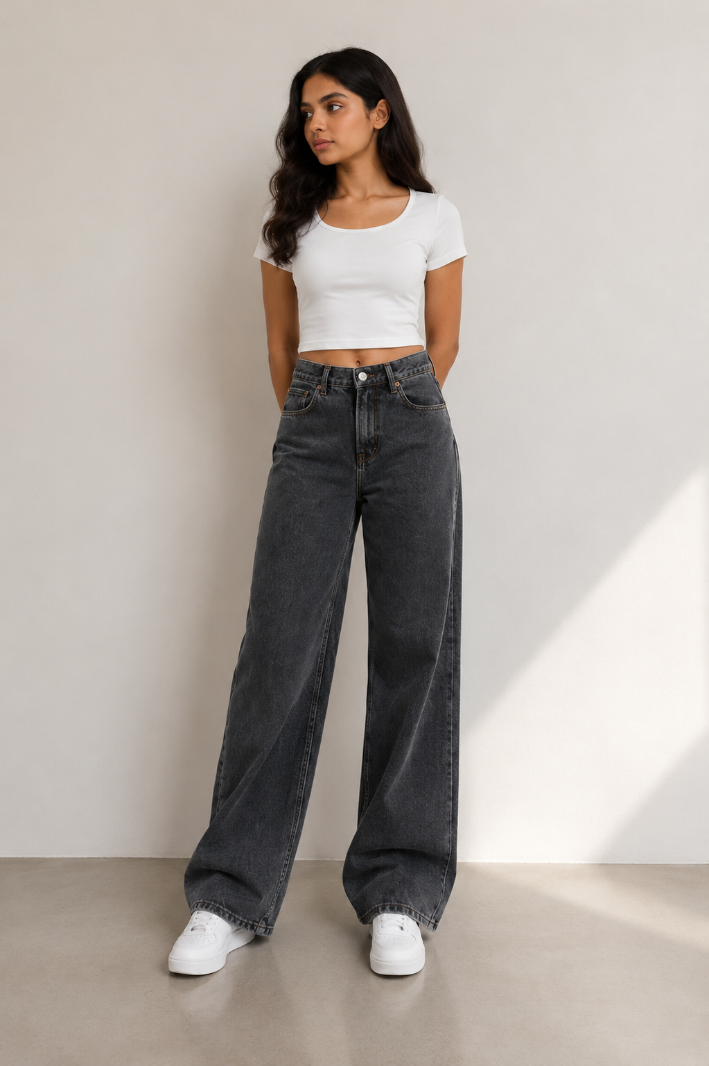 Urban Ash Wide-Leg Jeans