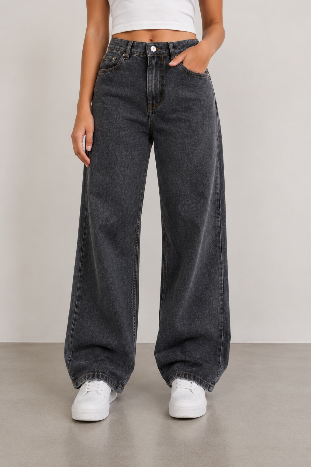Urban Ash Wide-Leg Jeans