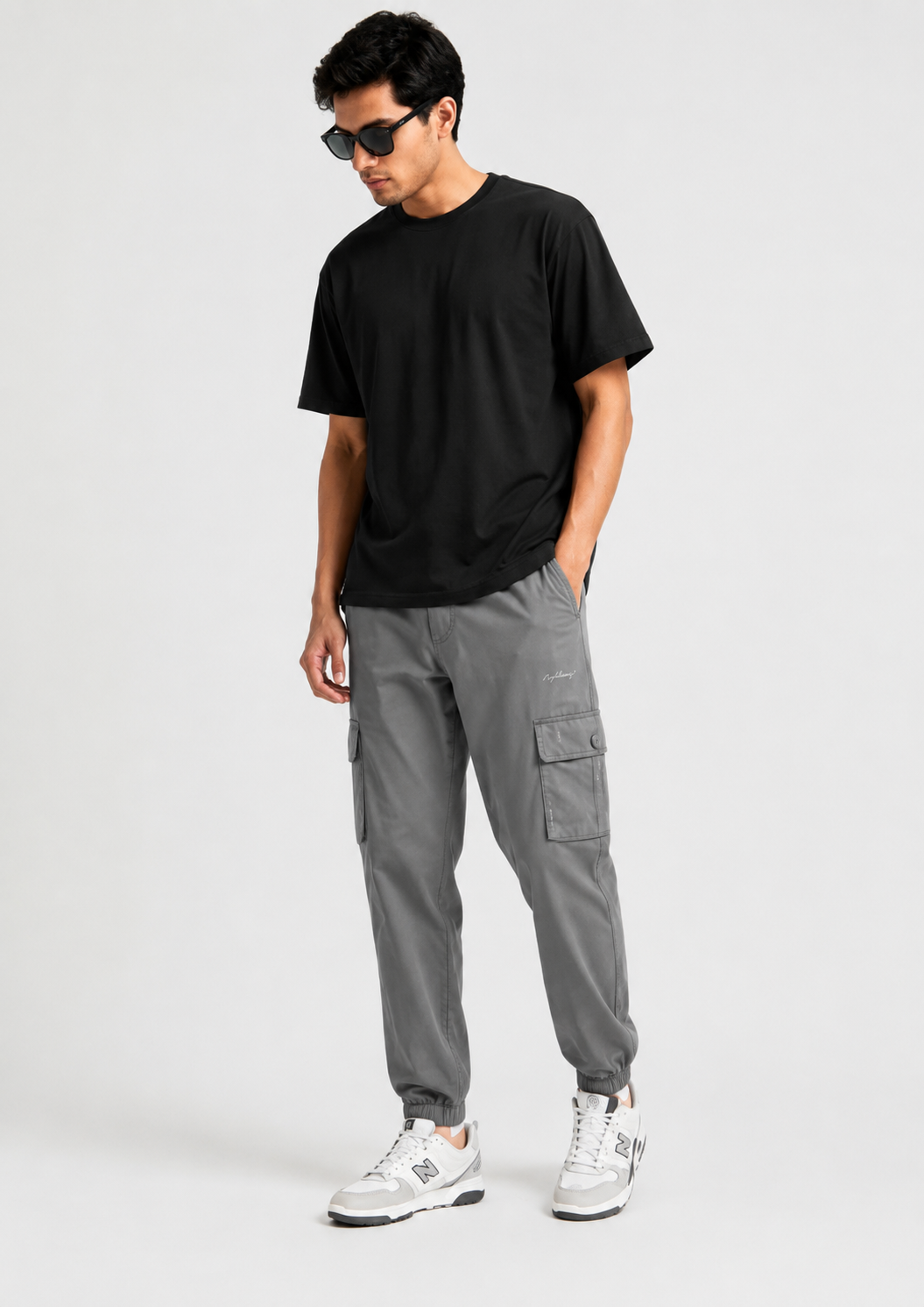 Urban Cargo Joggers – Grey Men