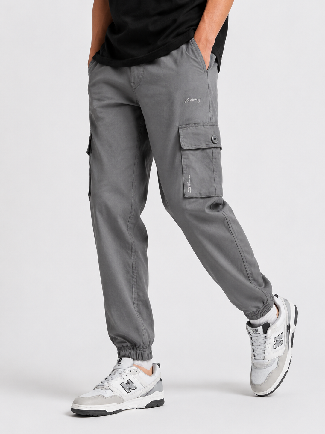 Urban Cargo Joggers – Grey Men