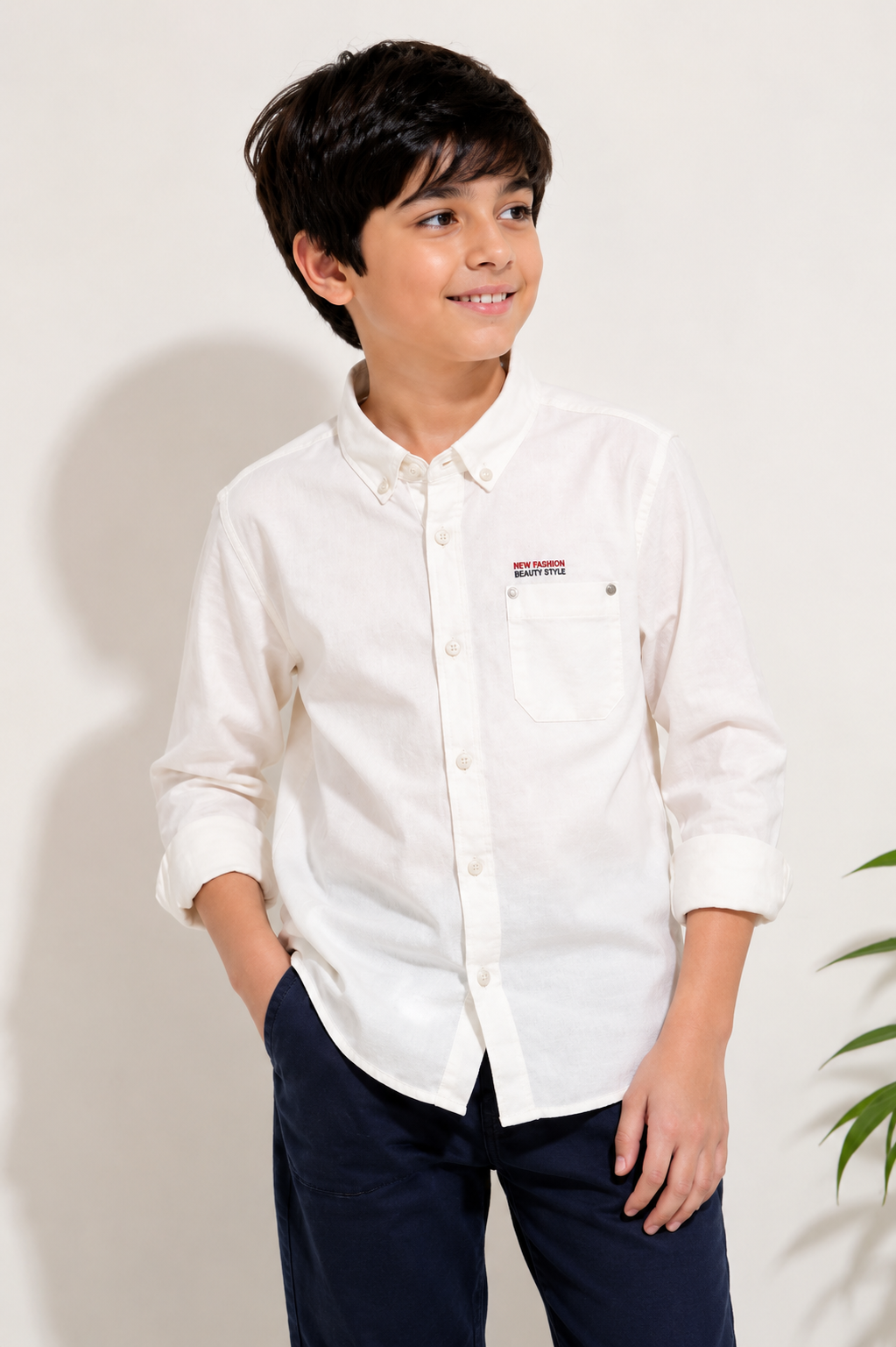 The Sterling Shirt – Ivory White