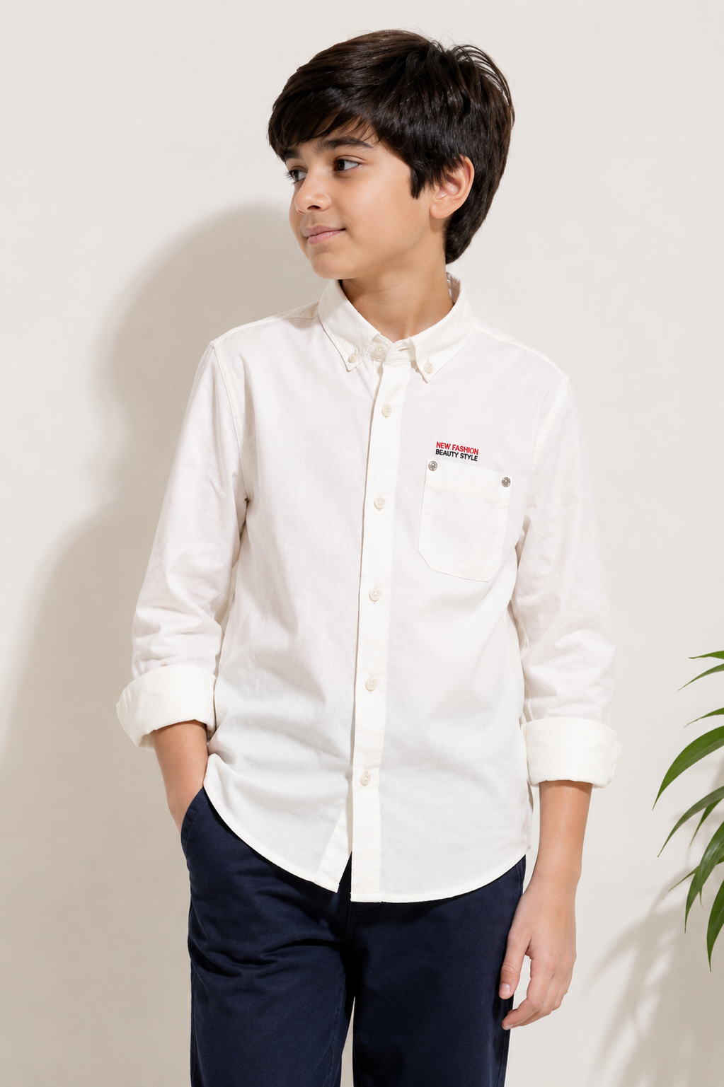 The Sterling Shirt – Ivory White